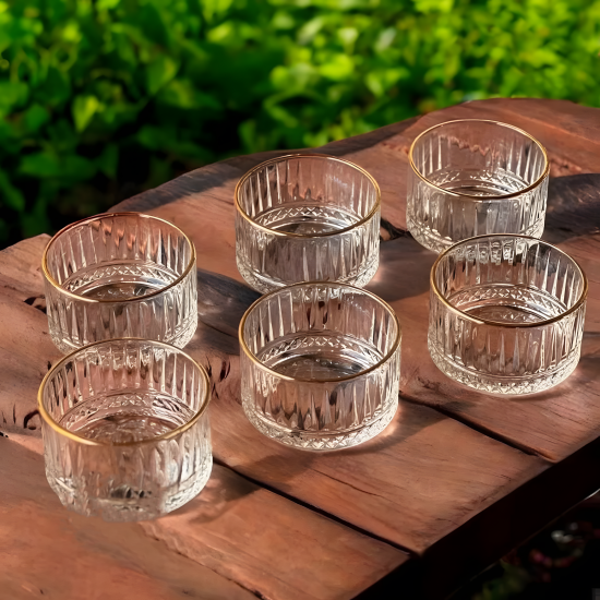 Glass Bowls 6 Pcs